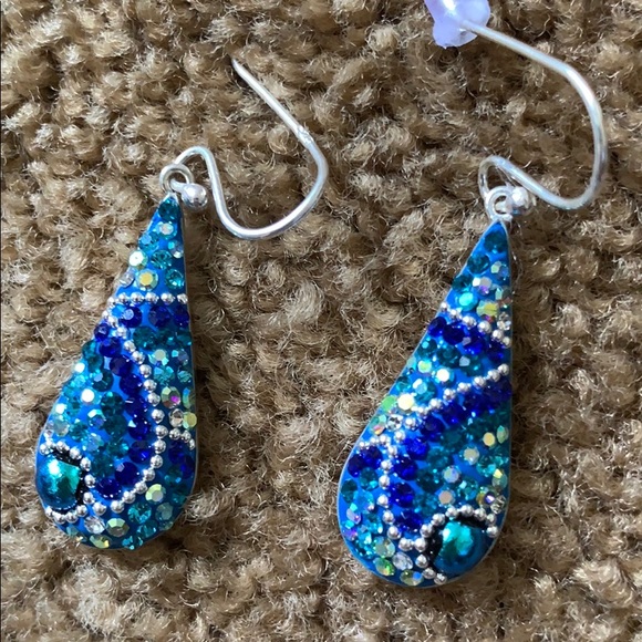 Botique Jewelry - Multi jewel earrings. NWOT!